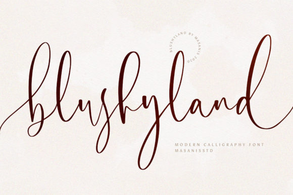 Blushyland: A Versatile Font for Elegant Web Design
