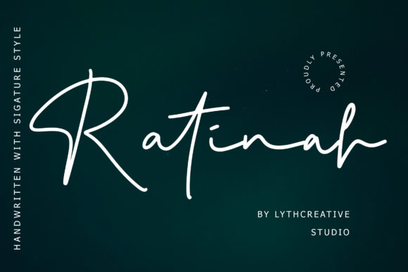 Discover Ratinah: The Perfect Script Font for Makers