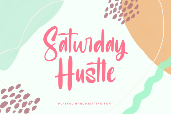 Discover Saturday Hustle: A Playful Handwritten Font