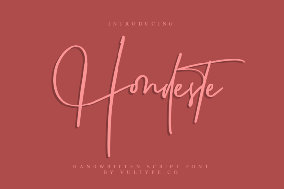 Discover the Elegance of Hondeste: A Perfect Font for Makers