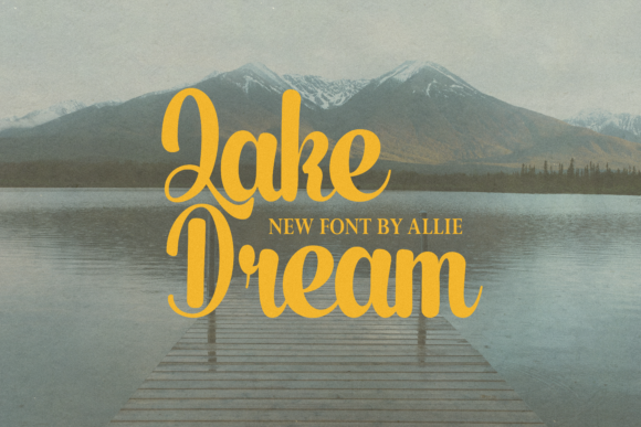 Discovering Lake Dream: A Versatile Script Font for Editorial Design