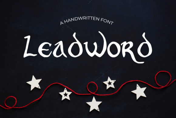 Enhance Your Brand with Leadword: A Versatile Handwritten Font