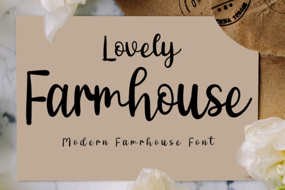 Enhance Your Brand with Lovely Farmhouse Font