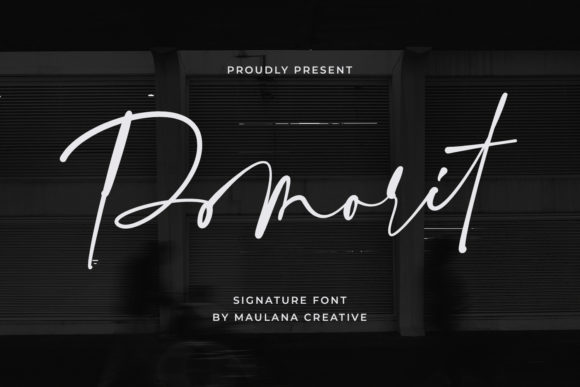 Enhance Your Campaigns with Pomorit: A Stylish Script Font