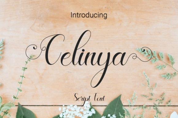 Enhancing Web Design with Celinya: A Handwritten Font