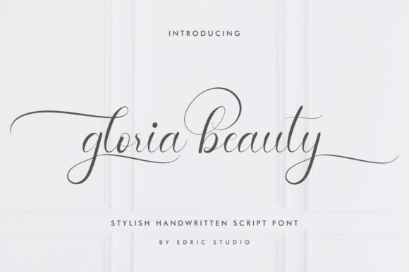 Exploring Gloria Beauty: A Font for Elegant Branding