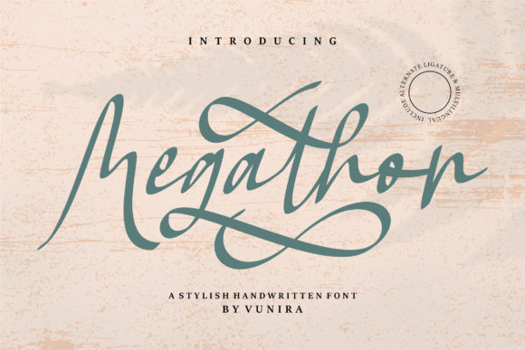 Exploring Megathon: A Versatile Script Font