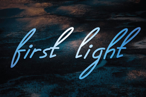 First Light: A Charming Handwritten Font for Editorial Design