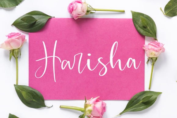 Harisha: A Playful Handwritten Font for Engaging Campaigns