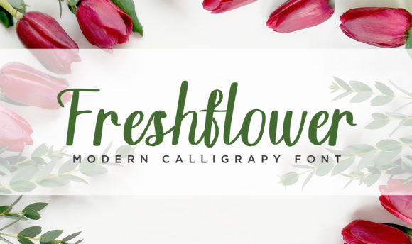 Introducing Freshflower: A Handwritten Font for Editorial Elegance