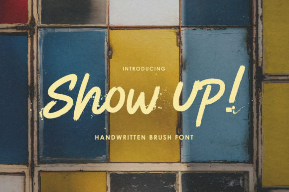 Introducing Show Up: A Versatile Handwritten Font for Branding