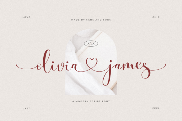 Olivia James: A Handwritten Font for Elegant Editorial Design
