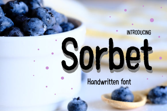 Sorbet: A Charming Handwritten Font for Web Design