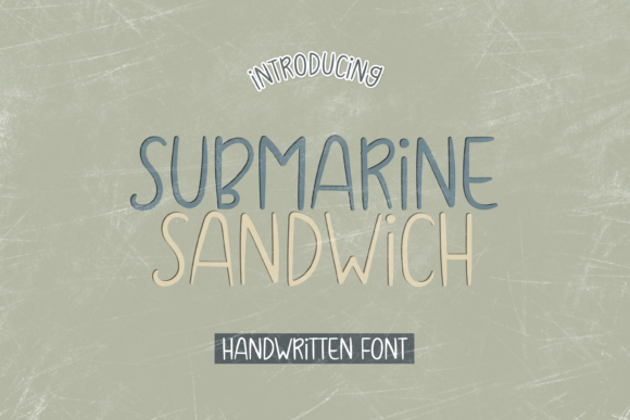 Submarine Sandwich: A Playful Font for Memorable Branding