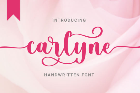 Transform Your Brand with Carlyne: A Charming Handwritten Font