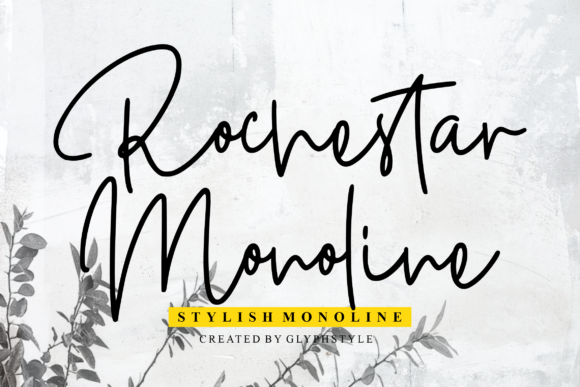 Transform Your Brand with Rochestar: A Premium Handwritten Font