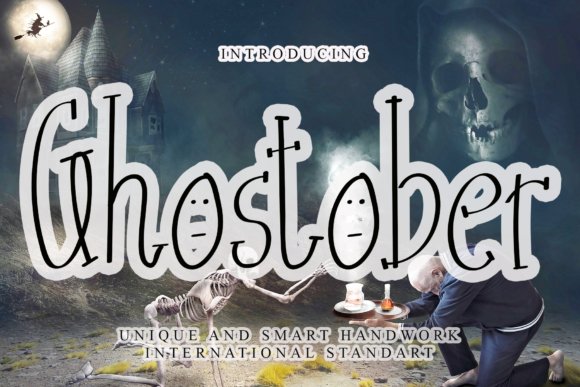 Transform Your Brand with the Charming Ghostober Font