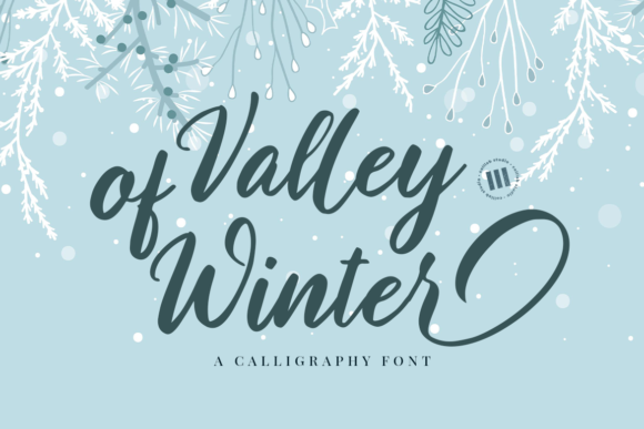 Valley of Winter: A Versatile Font for Elegant Branding