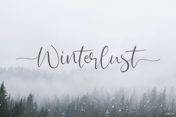 Winterlust: A Handwritten Font for Polished Web Design
